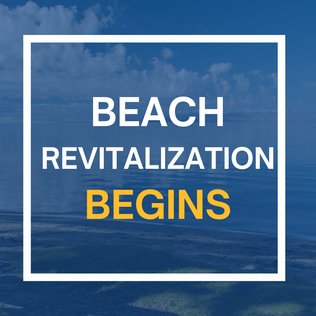 Beach Revitalization Project Begins