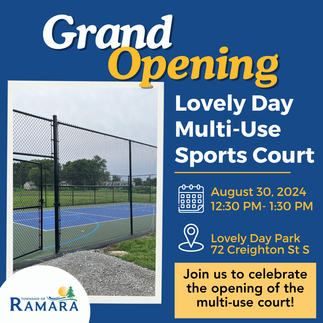 Sports Court Invitation